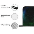 thumbnail image 6 of YFYANG Oven Mitts and Pot Holders Sets 4 Pieces, Non-Slip Heat Resistant Green Night Sky Kitchen Glove Pot Mat for Cooking and Baking, 6 of 8