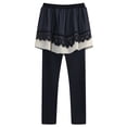thumbnail image 2 of Richie House Girls' Knit Leggings with Skirt RH1623, 2 of 7