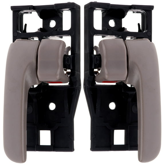 ECCPP Door Handles Interior Inside Inner Front Driver Passenger Side for 2000-2006 Toyota Tundra Beige(Pack of 2)