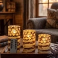thumbnail image 1 of HCBY Independence Day LED Candles, American Flag Flameless Candle Set, Remote Control Timer Lights, 3 Pack Patriotic Holiday Decor, 1 of 7