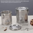 thumbnail image 3 of Stainless Steel Seasoning Strainer With Hanging Chain For Soup And Tea, 3 of 8