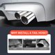 thumbnail image 5 of Tubo de escape de acero inoxidable, tubo de escape modificado para automóviles, cubierta de escape modificada, cubierta decorativa de escape, modificación de tubo universal para escape, tubo doble dec, 5 of 6