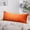 Orange, variant on COFEST Cool Body Pillows For Adults Extra Long Pillows For Bed Shredded Memory Foam Full Pillows Pillowcase + Pillow Core--Zipper Type Green