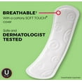 thumbnail image 3 of U by Kotex Lightdays Liner, Long, 16 ea, 3 of 5