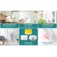 thumbnail image 5 of Cepillo de limpieza eléctrico recargable, fregadora giratoria inalámbrica impermeable con 4 cabezales de cepillo reemplazables para cocina, bañera, fregadero, esquina, ventana, inodoro, ruedas, 5 of 5
