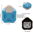 thumbnail image 4 of 3-in-1 Paper Corner Punch - Round Cuts 4mm, 7mm & 10mm - For scrapbooking & card making, 4 of 6