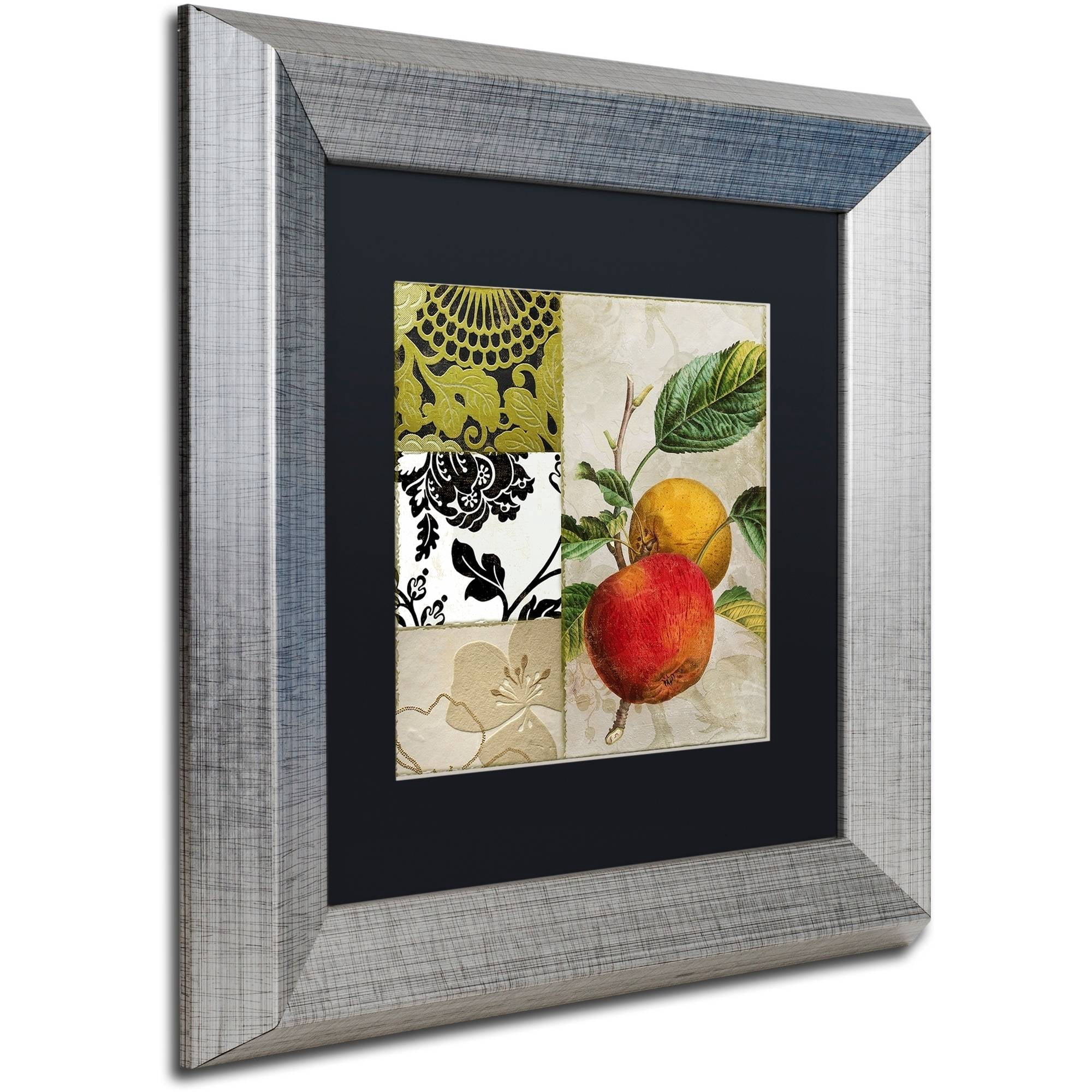 Trademark Fine Art "SoHo II" Canvas Art by Color Bakery Black Matte, Silver Frame