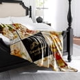 thumbnail image 4 of Personalized Custom Blanket with Picture Text Customized Memorial Gifts Blankets Using My Own Photos Customize Memorial Gifts for Father Mother Day (Seven photos, 60x80in(152.4x203.2cm)), 4 of 5