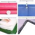 thumbnail image 4 of GHSDFBB Home Thermal Insulated Door Curtain, Winter Thicken Cotton Heavy Duty PU Soundproof Sheet, Windproof Waterproof Cold Protection Blanket Living Room Doorway (Color : Blue, Size : 70x200cm, 4 of 7