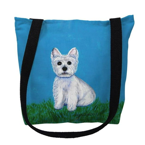 Westie store tote bag