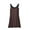 Coffee, variant on DondPO Sleep Dress Women's Nightgown Long Summer Sleeveless Nightshirt Round Neck Soft Cotton Tank Top Night Dress Sleepwear Plus Size Pajamas Pajamas for Women Set Brown 2XL