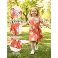 thumbnail image 4 of PATPAT Vestidos para Niña Pequeña 3-Pack con Estampados Florales y de Lunares, 4 of 8