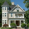 thumbnail image 4 of Ekena Millwork 60"W x 20"H x 1"P (8/12) Pitch Legacy Architectural Grade PVC Gable Pediment, 4 of 7