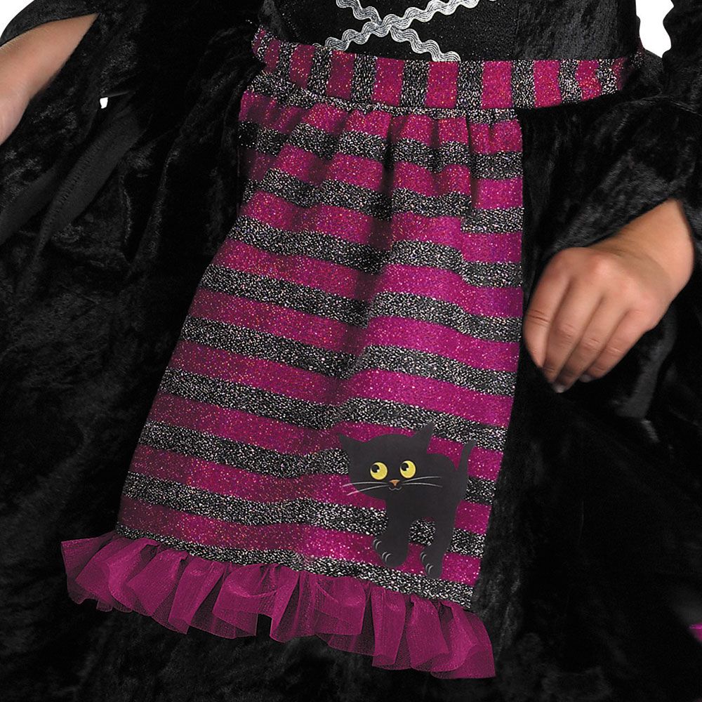 Disguise Girls' Fairytale Witch Costume - Size 4-6 - image 3 of 5