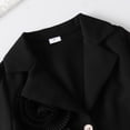 thumbnail image 4 of Toddler Baby Girl Fall Outfit Long Sleeve Letter Pullover Sweatshirt Pants Outfits 6-12 Months 12-24 Months 2t 3t 4t 5t 6t 7t 8t 9t Children Black 4-5 Years, 4 of 7
