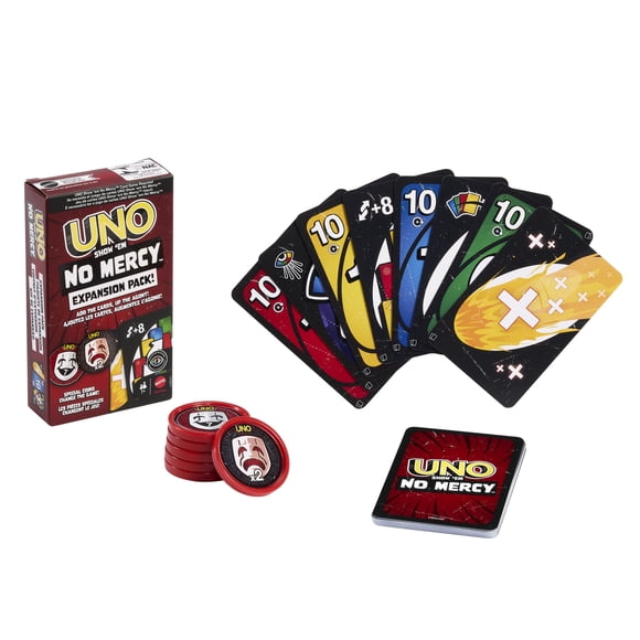 Juego de Mesa Mattel UNO Expansión "No Mercy"