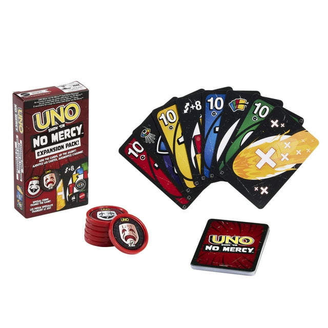 Juego de Mesa Mattel UNO Expansión "No Mercy"