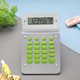 thumbnail image 5 of Calculator, 8-Digit Novel Twist Screen Basic Desktop Calculator, Standard Function Creative Design Office/Home/School (Silver), 5 of 5