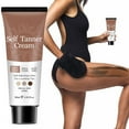 thumbnail image 1 of Fiudx Crema Bronceadora, Autobronceador Marrón Gelato Tan, Gel Solar Hidratante Solara Glow, Fórmula Natural de Zanahoria Vita Bronze, Diversión Familiar En La Playa, Regalo para Todo Tipo de Piel, T, 1 of 7