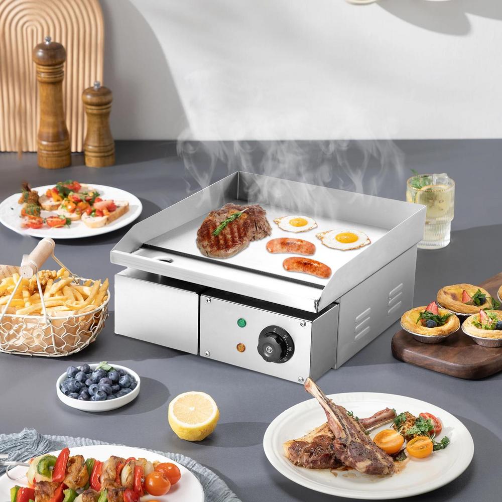 TOHU Electric Countertop Induction Cooktop - 4 Burner Touch Control Stove for Home, Commercial Kitchens & High-Temperature Cookware
