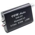 thumbnail image 1 of VHM337 50WX2 Mini Bluetooth 5.0 Placa amplificadora digital de potencia de audio inalámbrica Amplificador estéreo DC 9V-24V, 1 of 5