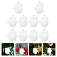 thumbnail image 6 of Craft Foam Balls 10pcs Christmas Santa Gloves Shape Ornaments Polystyrene Foam Mitten White Foam Ball Xmas Tree Hanging Decors For Diy Craft Christmas Decors 5.5cm, 6 of 6