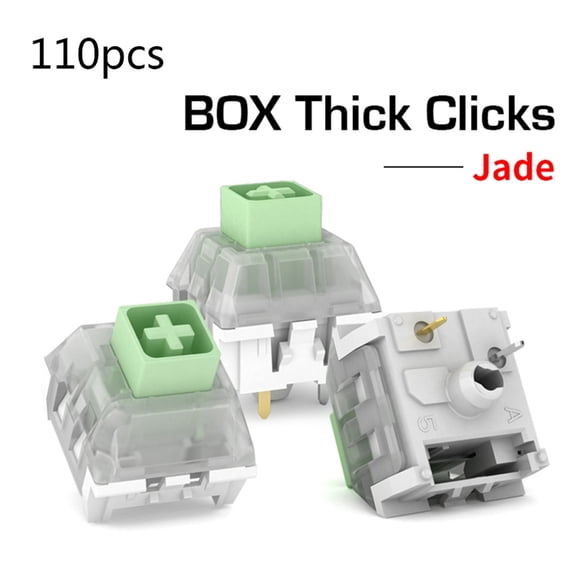 Box Crystal Transparent Jade Navy Five-pin Custom Switch Emerald Deep Blue