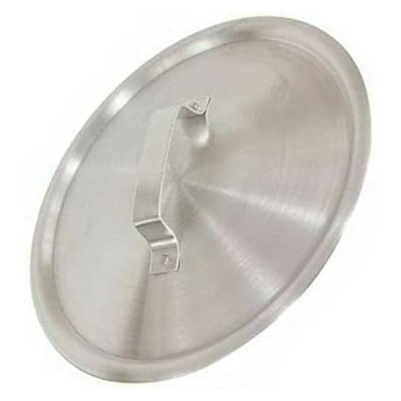 15 Inch Fry Pan Cover - Aluminum Lid for 21D631 Fry Pans - 1.5mm Gauge - Silver Aluminum Handle - Kitchen Cookware Replacement