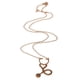 thumbnail image 1 of Collar colgante Estetoscopio Fernando acero Inoxidable oro rosa, 1 of 6