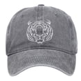 thumbnail image 3 of Visor Cap Distressed Washed Embroidery Unisex Sun Shield for Outdoor Casual Wear Adjustable Fit Versatile Everyday Hat, 3 of 3