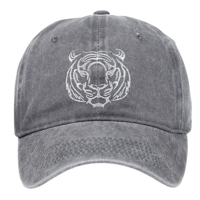 Visor Cap for Outdoor Casual Wear Distressed Washed Baseball Hat with Embroidery Unisex Sun Visor Everyday Wear