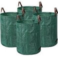 thumbnail image 1 of Bolsas de 4 hojas Bolsas de residuos de jardín Bolsas de hojas de jardín de patio resistentes reutilizables de 80 galones, Bolsas de residuos de jardín al aire libre Bolsas de césped, 1 of 5