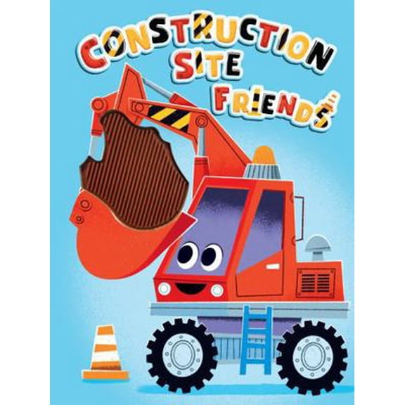 Pre-Owned Construction Site Friends - Silicone Touch and Feel Board Book - Sensory Board Book (Unknown) 1953756123 9781953756121