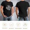 thumbnail image 5 of Big Brother Again Dandy Men's Cotton Short Sleeve HD Print Tee for Casual T-Shirt Crew Neck Top Black 2XL, 5 of 7