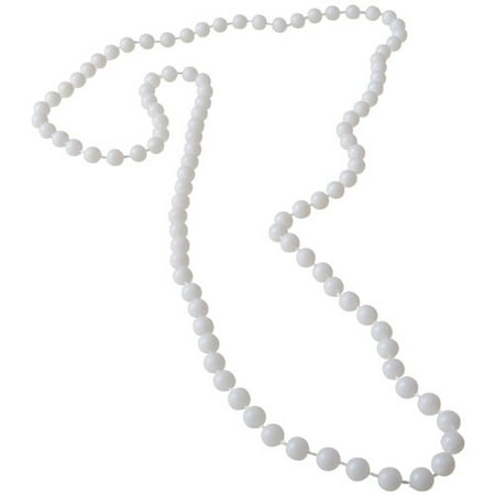 WHITE 6MM BEAD NECKLACES, SOLD BY 28 DOZENS