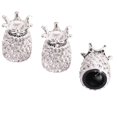 thumbnail image 4 of Speravity 4 Uds tapas de vástago de válvula cubiertas de válvula de neumático de diamantes de imitación cubiertas de polvo de vástago de rueda para Vehículos, repuestos y accesorios Mis No.1 Speravity VI009182-01, 4 of 6