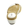thumbnail image 2 of STYLE & COMPANY Womens White Wrapped Wedge Heel Cushioned Comfort Haloe2 Wedge Slip On Thong Sandals 9 M, 2 of 3
