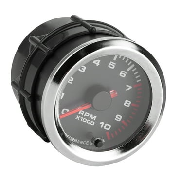 Zaqw 52mm/2in Universal 7 Colors Tachometer Revolution Meter With Measuring Range 0‑10000RPM,Revolution Meter,Tachometer