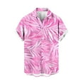 thumbnail image 4 of Awdenio Mens Golf Shirt Short Sleeve Button Down Bowling Shirts Retro Summer Tropical Beach Casual Dress Shirt for Men, 4 of 6