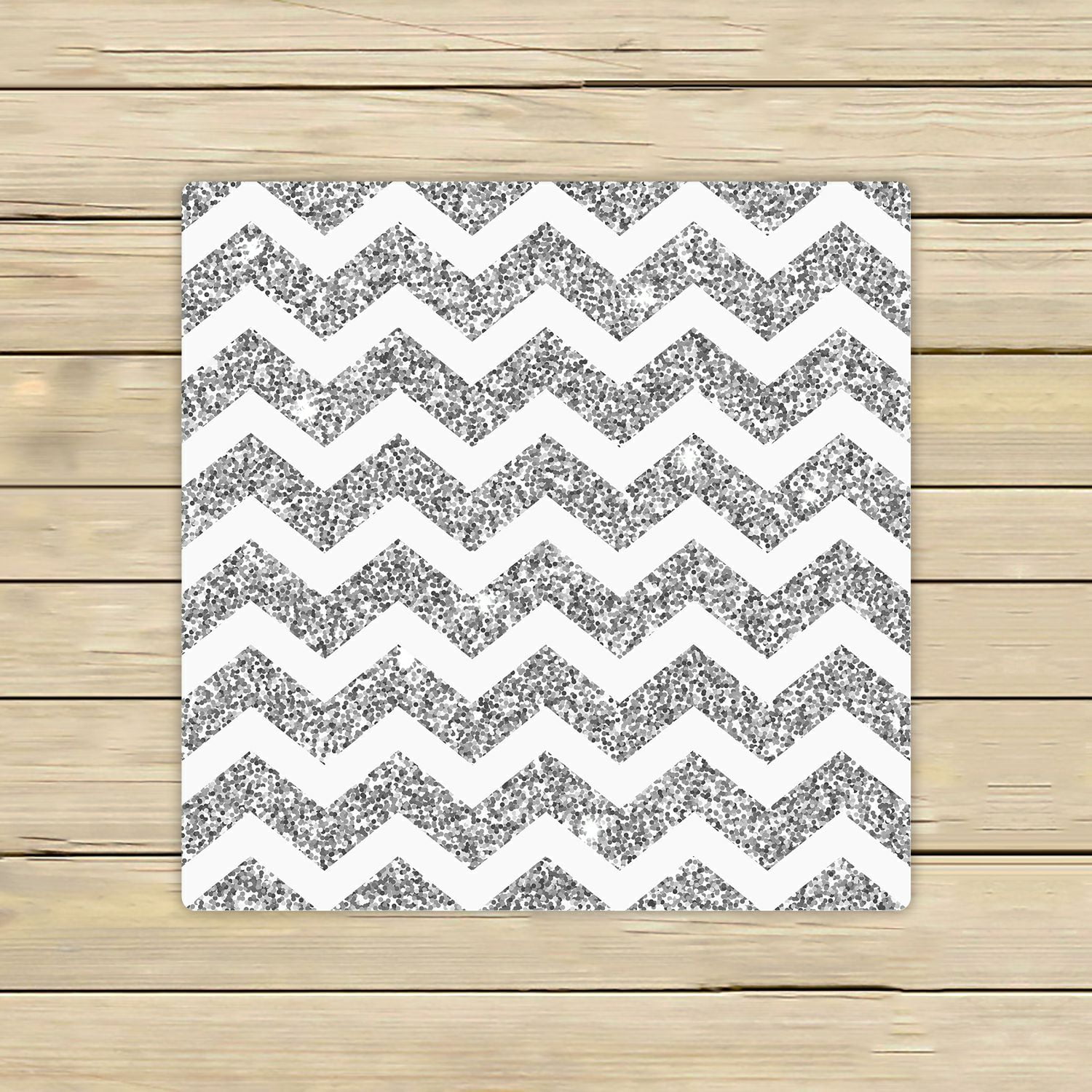 silver glitter towels