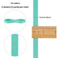 thumbnail image 2 of 26Yard 12 Colors Plush Bra Elastic Strap Polyester Satin Elastic Band Trim 3/8 Inch Elastic Ribbon, 2 of 8