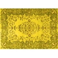 thumbnail image 1 of Ahgly Company Indoor Rectangle Persian Yellow Traditional Area Rugs, 4' x 6', 1 of 4