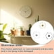 thumbnail image 3 of Reloj de pared eléctrico moderno Bearachild Acero inoxidable Oro, 3 of 6