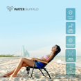 thumbnail image 4 of Water Buffalo Beach Chair - Premium Backpack Beach Chair for Adults - Beach Chair with Backpack Straps - Foldable and Reclining Beach Chair, 4 of 6