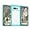 Blue, variant on for Google Pixel Fold Clear Case, Transparent Pixel Fold Back Cover TPU PC Shockproof Drop Protection Slim Phone Case for Google Pixel Fold 2023 - Blue