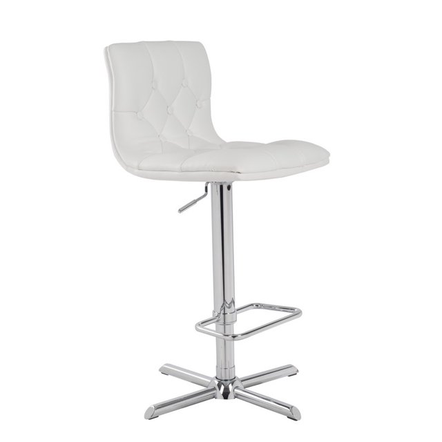 Mila White Bar Stool