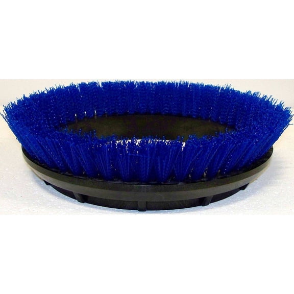 Oreck 12" Blue Scrub Brush, .020 Bristle Diameter