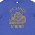 thumbnail image 4 of Inktastic Life's Better With Bees Youth T-Shirt, 4 of 5