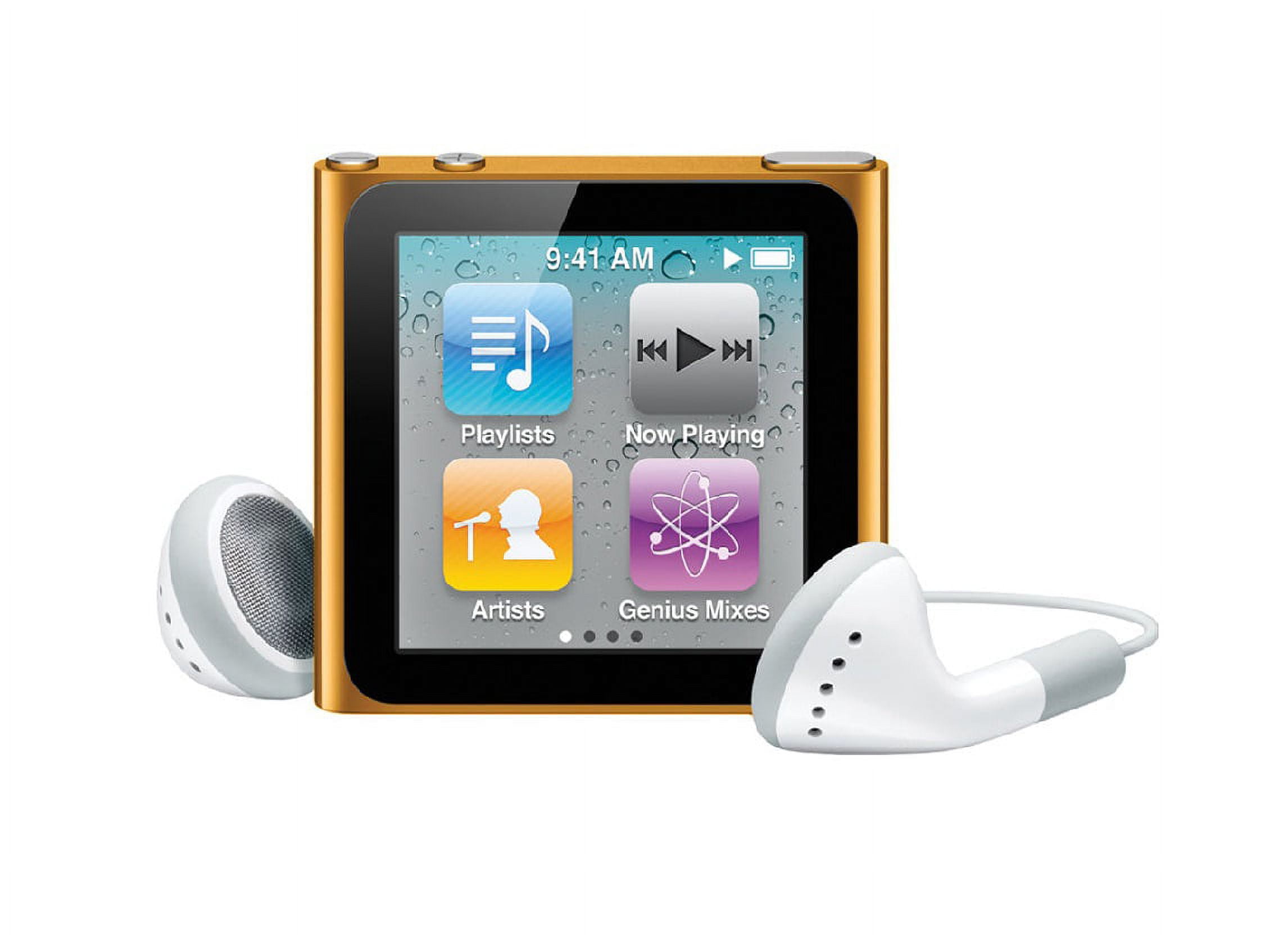 Pre-Owned Apple iPod Nano 6th Generation 8GB Orange Condition in