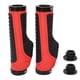 thumbnail image 1 of Cinta de manillar de goma duradera para un mejor control Puños antideslizantes para bicicleta de montaña de color rojo, 1 of 8